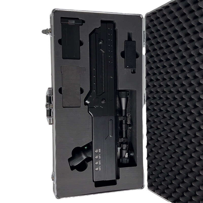  大埔手持便携式枪型低空防御反制四通道B型